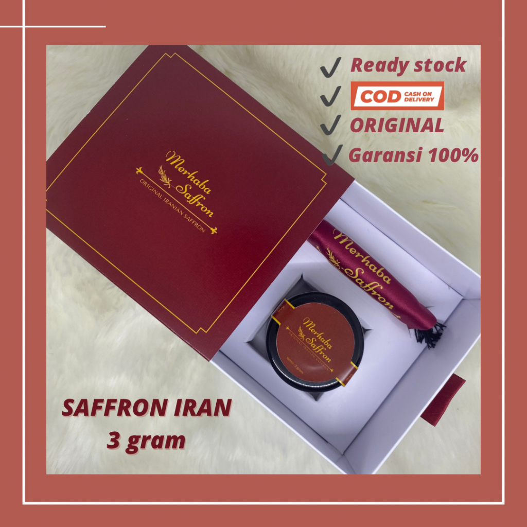 

SAFFRON IRAN SUPER NEGIN 3 GRAM (FREE MINIGOLD)