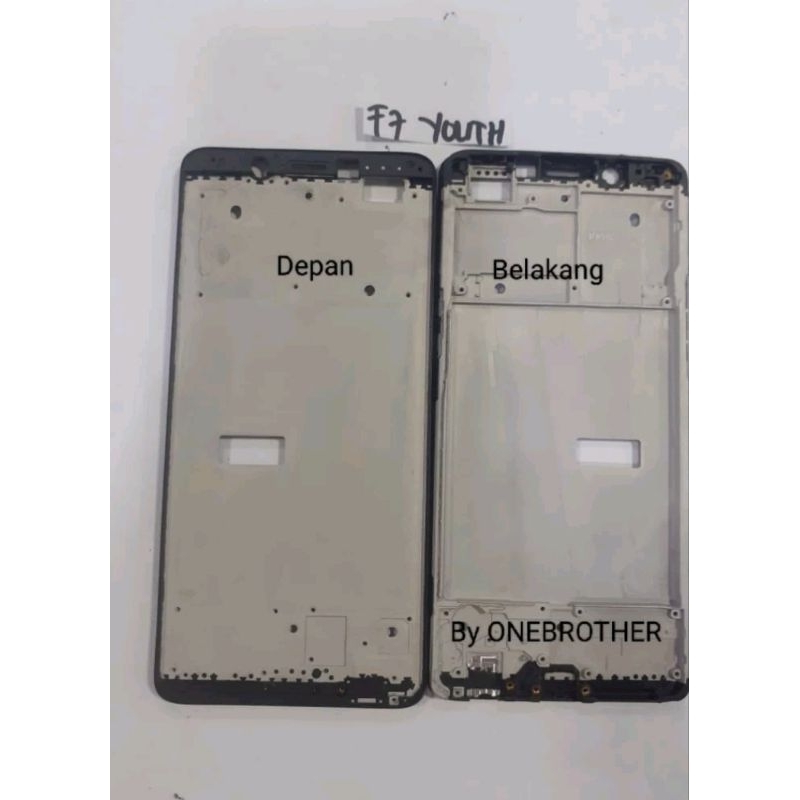 Tulang Lcd Frame Oppo F7 Youth