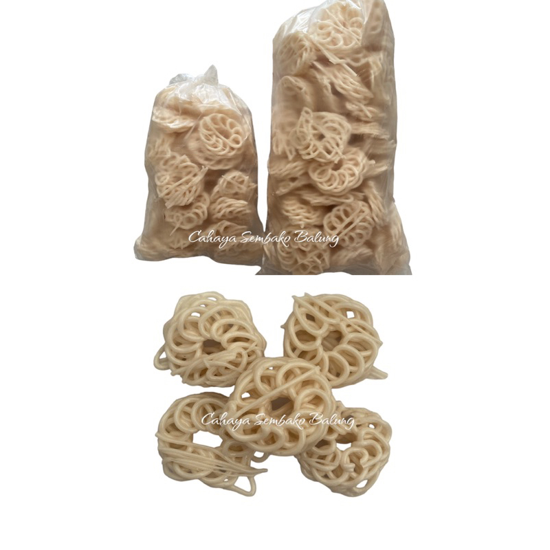 

Kerupuk Mentah Mawar Mini Keriting Rafael Re-Pack