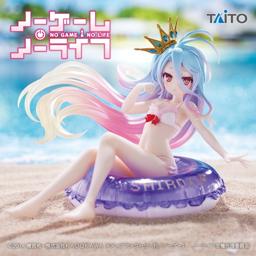 Aqua Float Girls Figure Shiro - No Game No Life