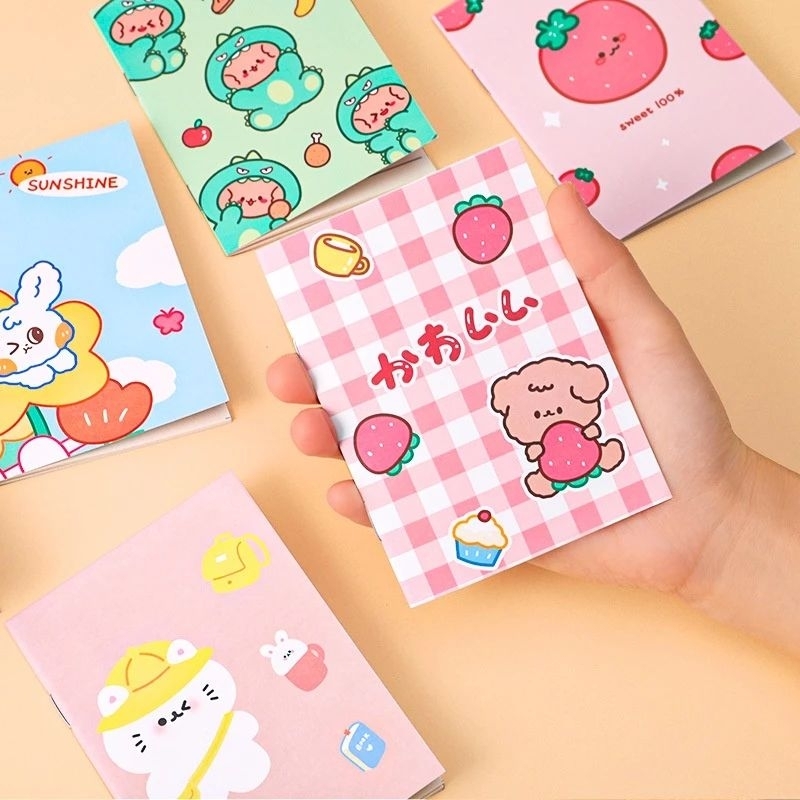 

Buku Tulis Mini Motif Kartun Note Book Mini Cartoon Mini Book Notepad Karakter Buku Tulis Memo