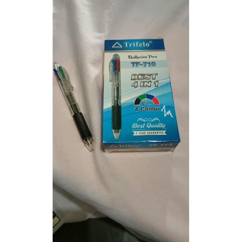 

Pulpen Trifelo/Ballpoint Trifelo TF-719 / 4 Colours In 1