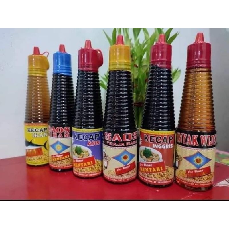 

Paket kecap isi 6 botol