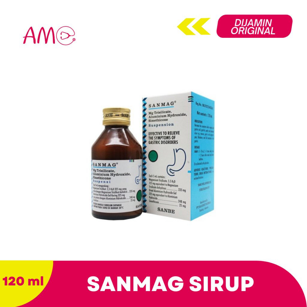 Sanmag Sirup / Obat Maag