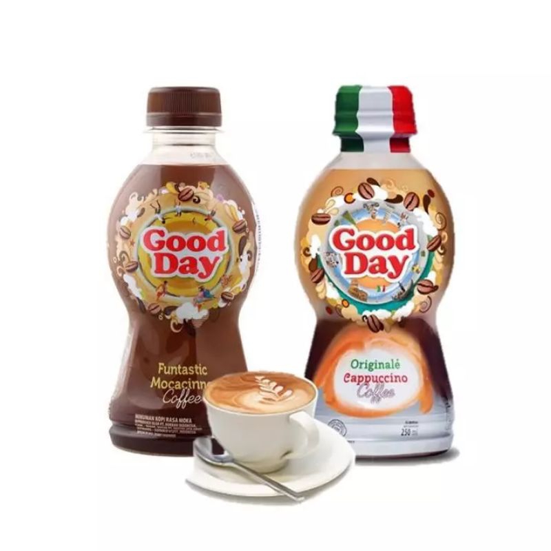 

Coffee Good Day (ecer) botol 250ml | Kopi Good Day