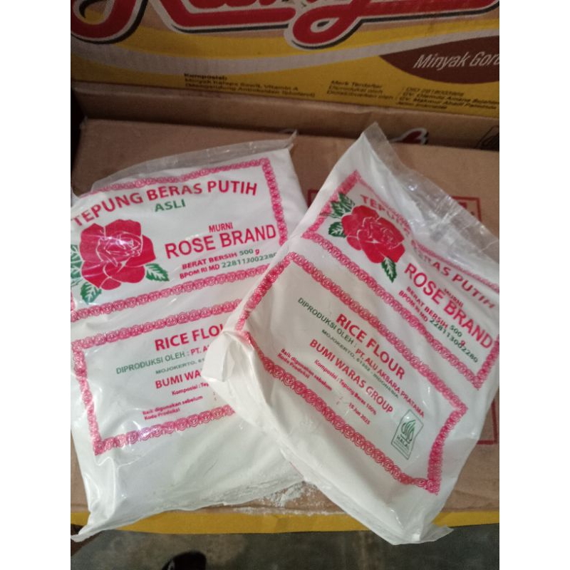 

tepung beras rosebrand 500gr x 2pcs