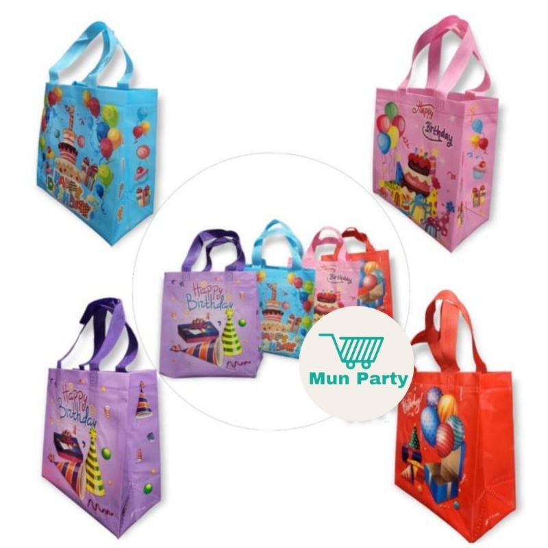 

Tad Souvenir Ulang Tahun Anak / Goodie Bag Ulang Tahun HBD Cake S