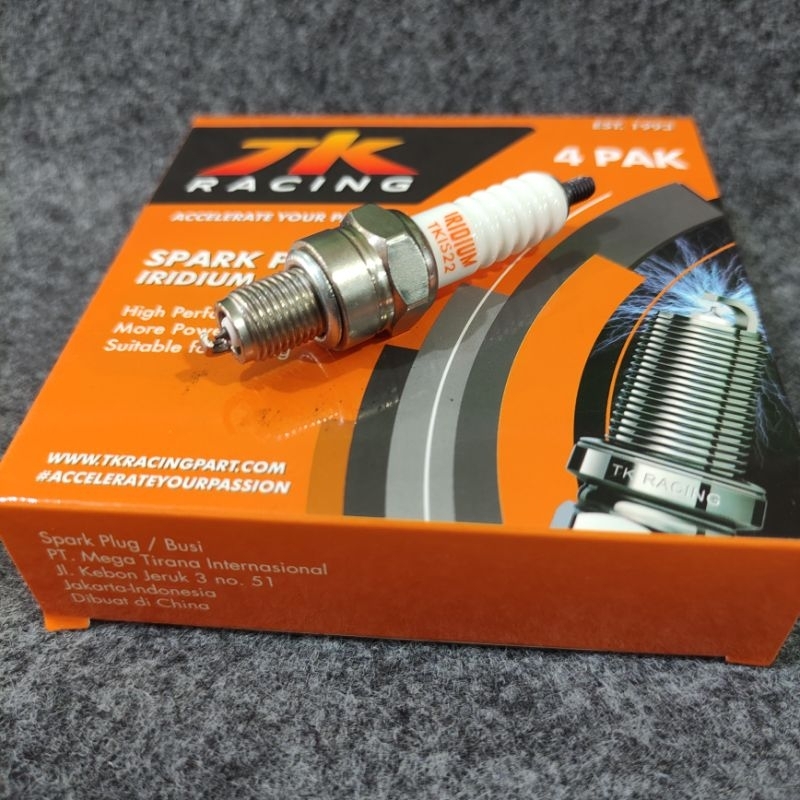 BUSI IRIDIUM JUPITER Z / VEGA R / JUPITER Z1 / VEGA ZR / CRYPTON ORIGINAL TK RACING