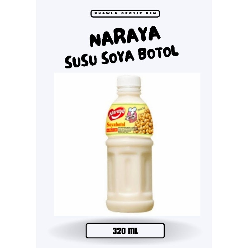 

SUSU SOYA NARAYA DENGAN KEDELAI BERKUALITAS TINGGI 320 ML