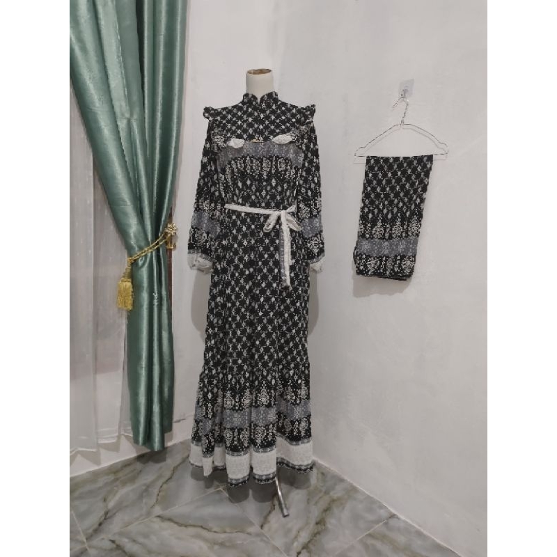 Matilda Gamis  Premium Set Hijab