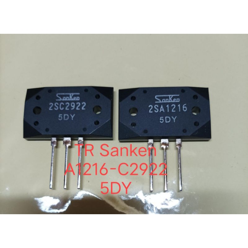 TR POWER SANKEN SA 1216 & SC 2922 5DY 5 DY I SET