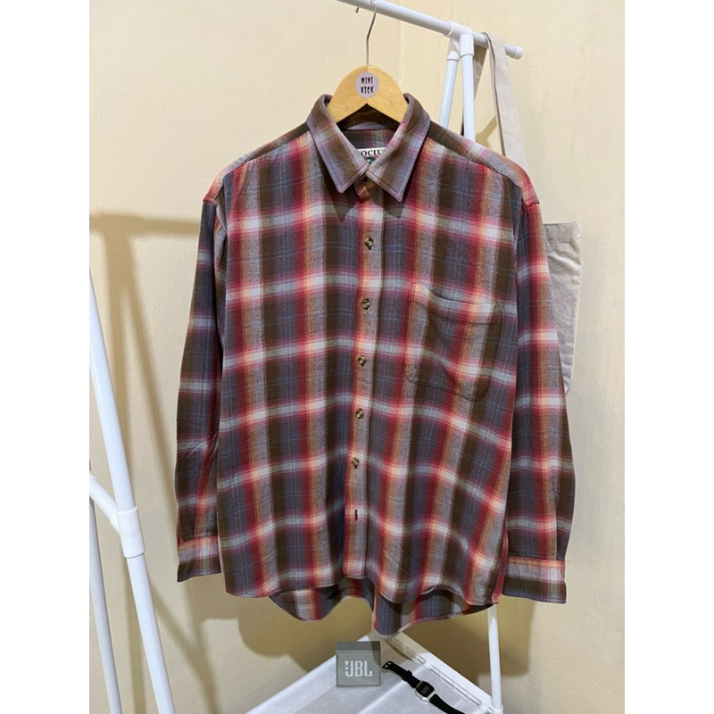 Flannel Veterano PAOCLUB Sz L, pxl (72x60), not veterano caltop veterano uniqlo
