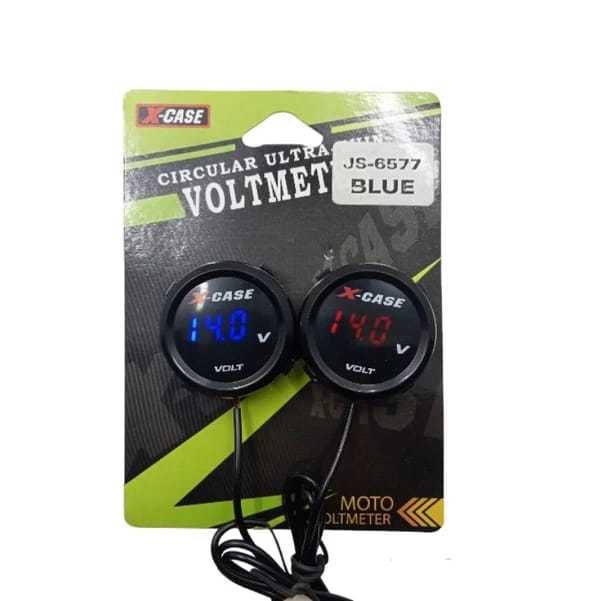 COD  voltmeter rizoma bulat voltmeter digital rizoma universal voltmeter led rizoma