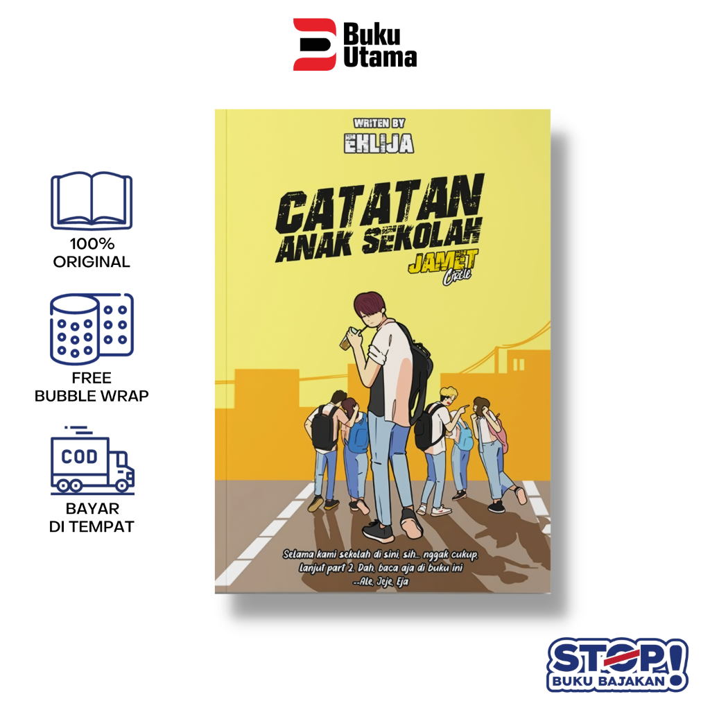 Novel Catatan Anak Sekolah - Ehlija - Akad - OBRAL AKHIR TAHUN