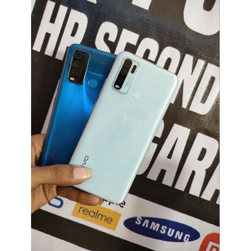 VIVO Y30 4/128 SECOND  BEKAS ORIGINAL GARANSI RESMI