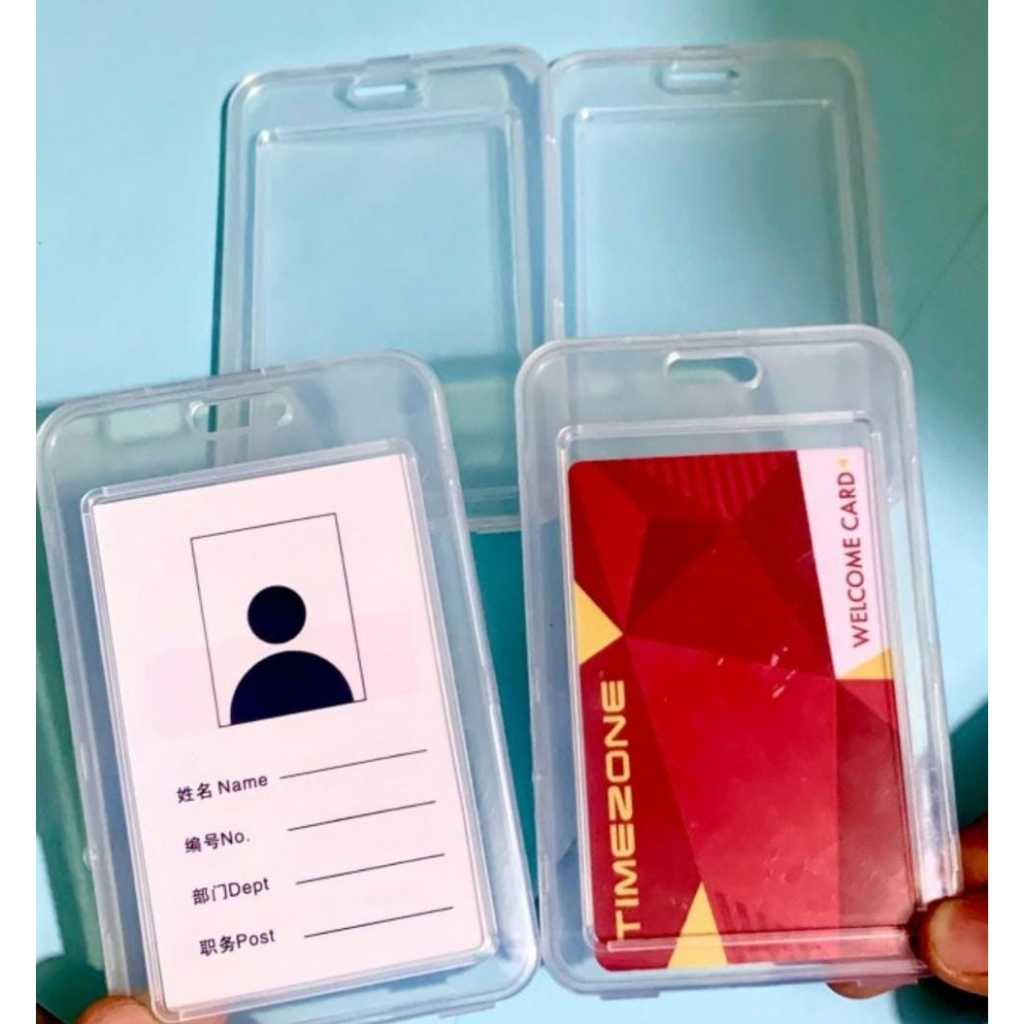 

Frame Id Card Casing Id kotak Cassing Id Card Kotak Name Tag Id Transparan 2 Sisi Casing Vertical Berdiri 2 sisi Transparan