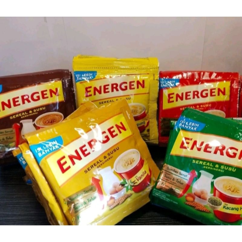 

ENERGEN SEREAL RENCENG ISI 10 X 34 gr