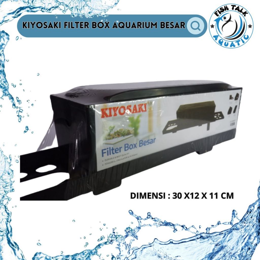 KIYOSAKI Box Filter Besar Aquarium Filter Box Besar Box Kosong Besar