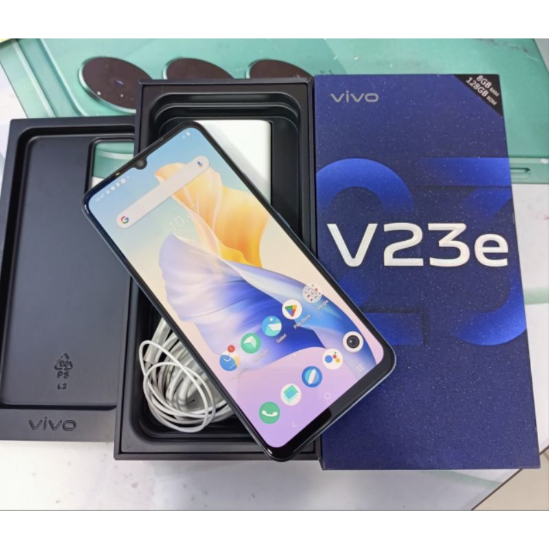 second vivo v23e nfc 8/128gb fullset