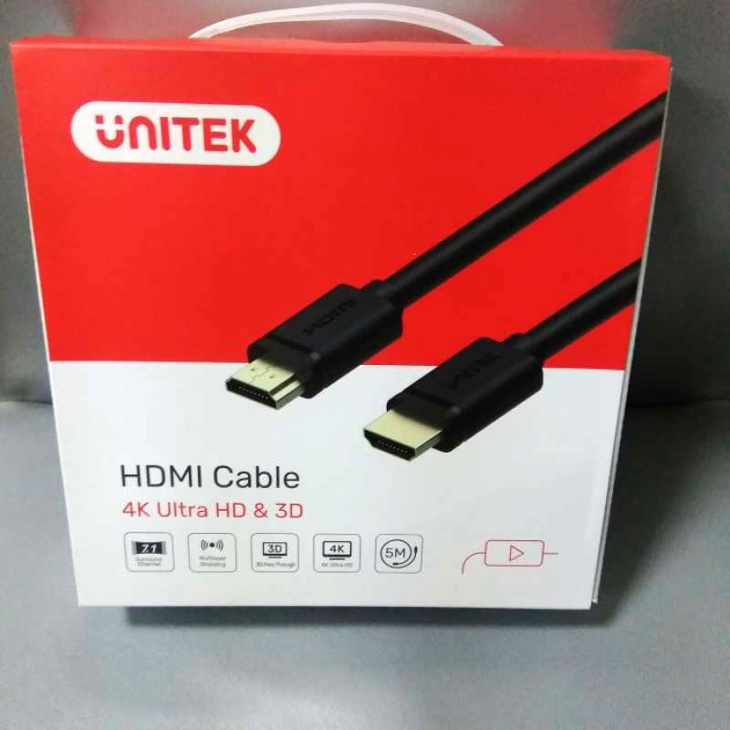 Kabel UNITEK HDMI to HDMI 1.4 - 5m/10m/15m/20m - Support 4K UltraHD seri YC140M/YC142M/YC143M/YC144M