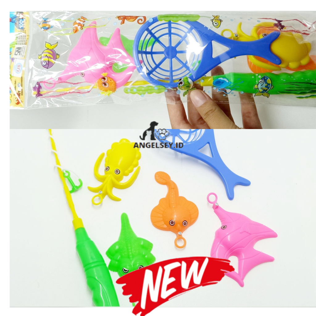 Mainan Anak Pancing Ikan Laut 1 Set