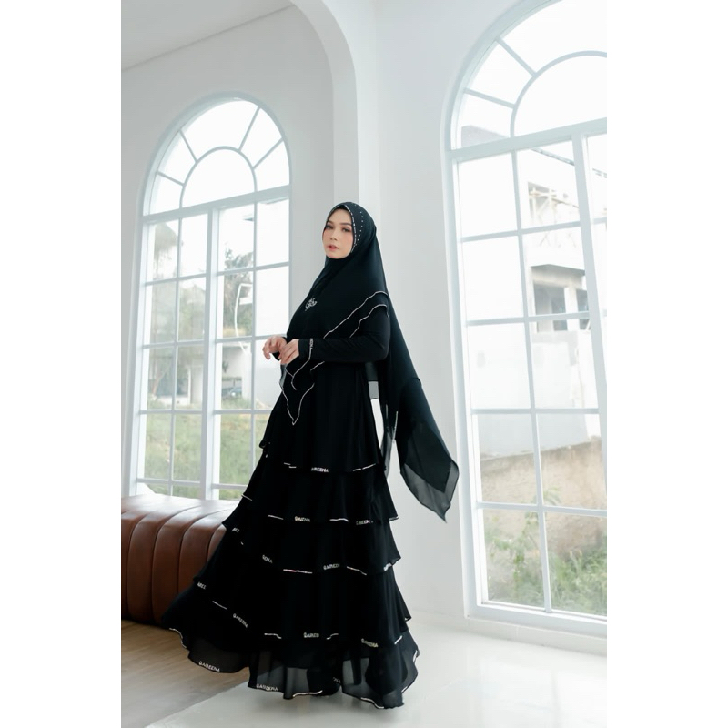 Indah wekwek Gamis Mewah Gamis sultan qaireena