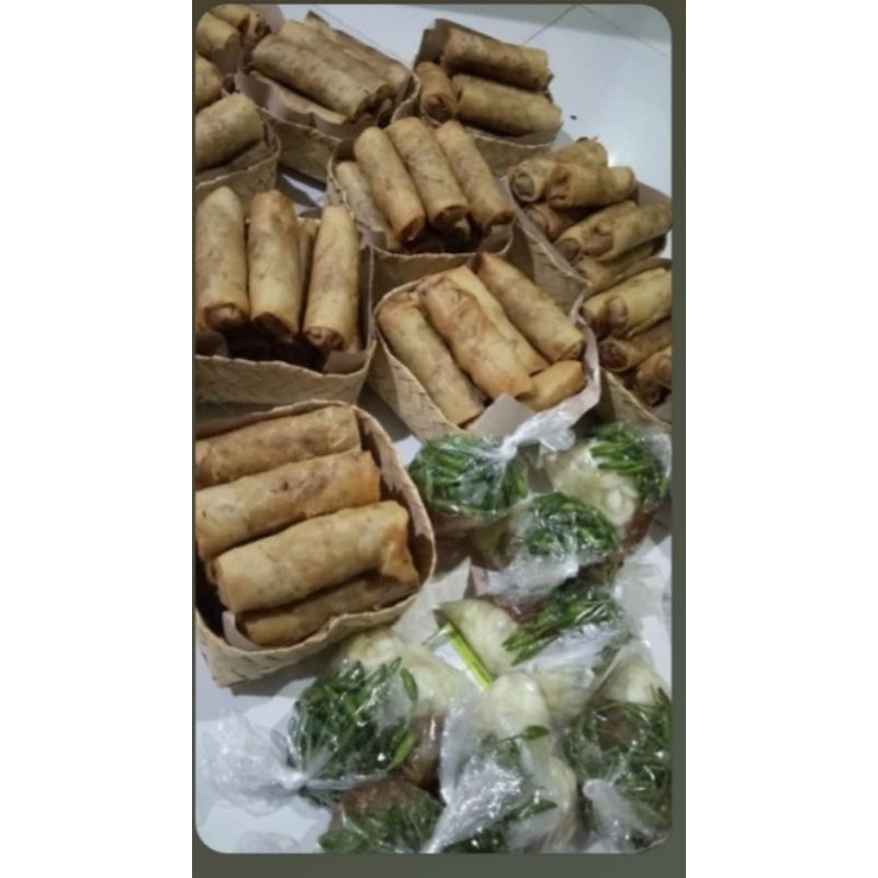 

lumpia goreng dan basah