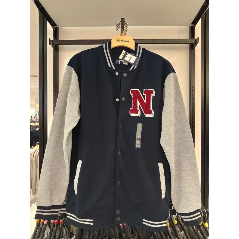 Jacket Varsity Nevada Pria