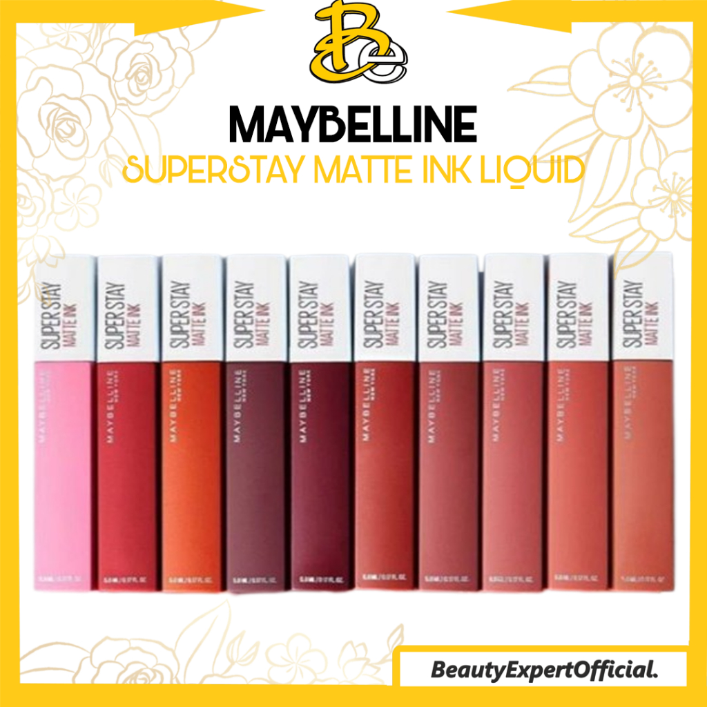 ⭐️ Beauty Expert ⭐️ Maybelline Superstay Matte Ink Liquid Matte Lipstick Make Up - Maybelline Lip Cr
