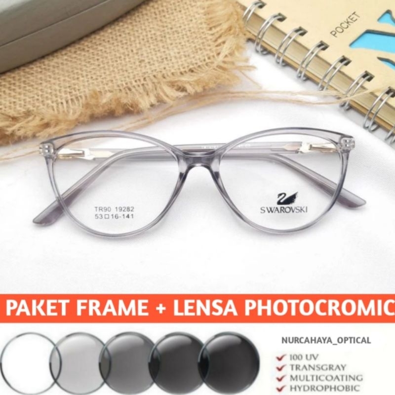 kacamata 19282 kacamata free lensa antiradiasi photocromik minus/normal