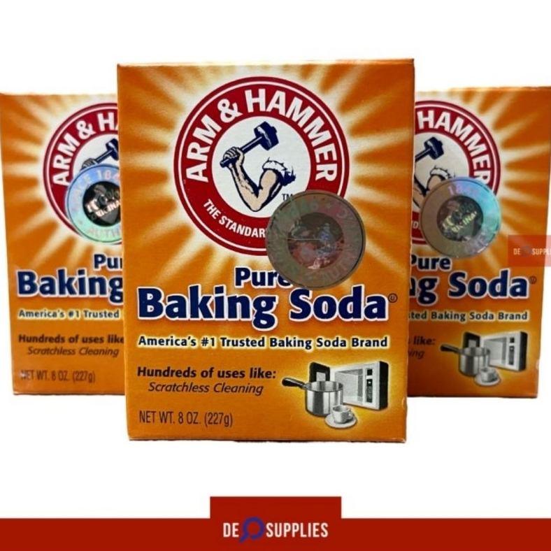 

Arm & Hammer Pure Baking Soda 227gr - Arm Hammer Soda Kue USA Sodium