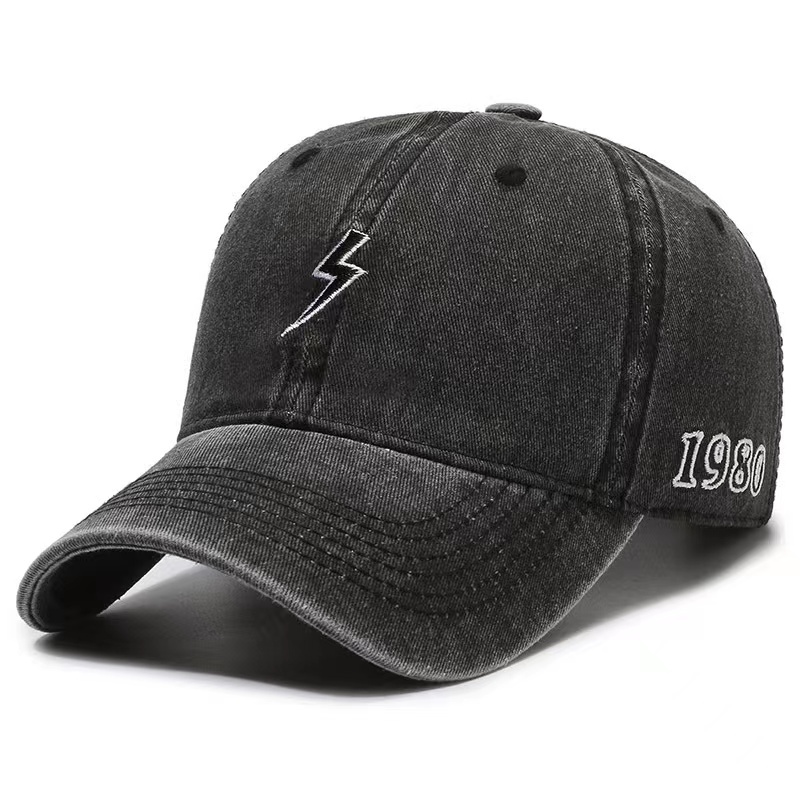 [1980] Topi Bisbol Denim Korea NARASON Original Unisex Import Korea Cocok Pria dan Wanita Topi Olahr