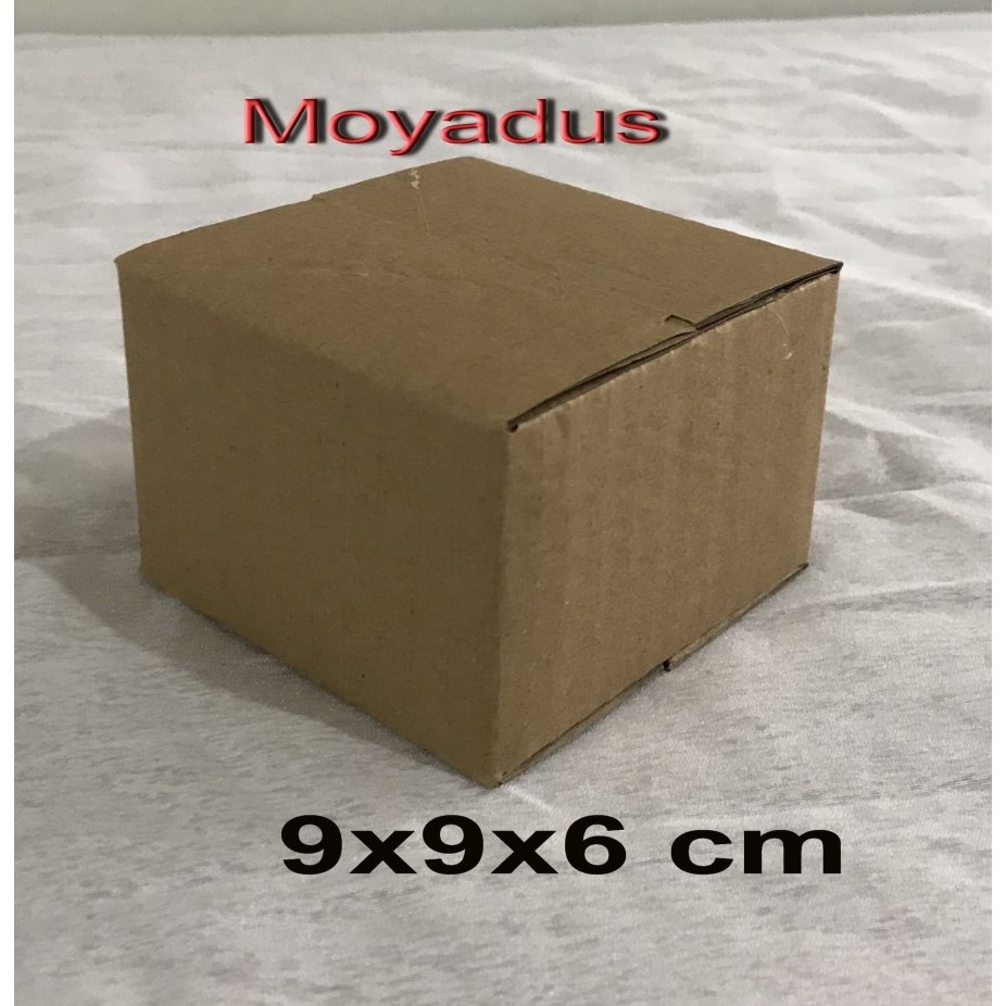 

kardus/karton/box uk.9x9x6 cm untuk packing singlewall polos