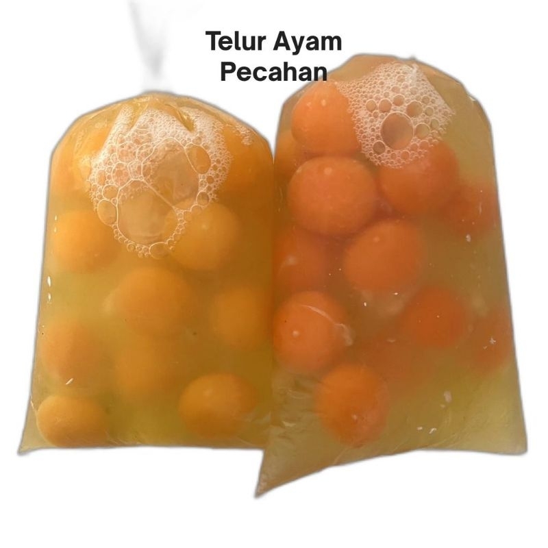 

Telur Ayam Pecahan 1/2kg