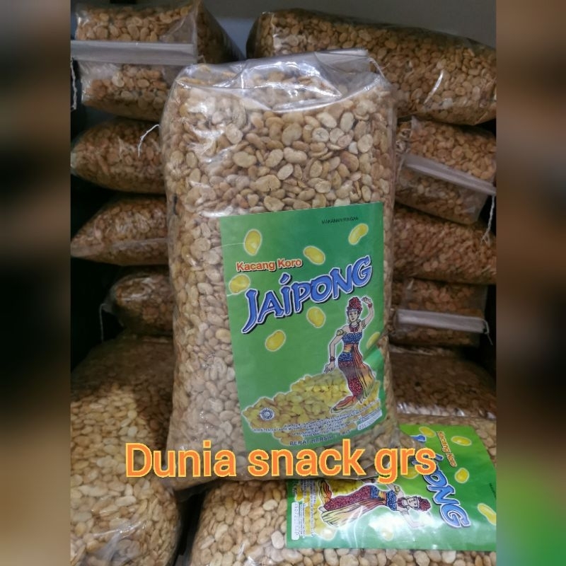 

Kacang koro kupas / toba 1 kg rasa asin gurih