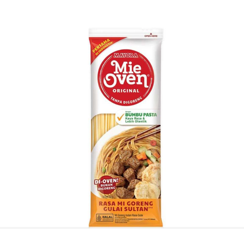 

mie oven 70 gr