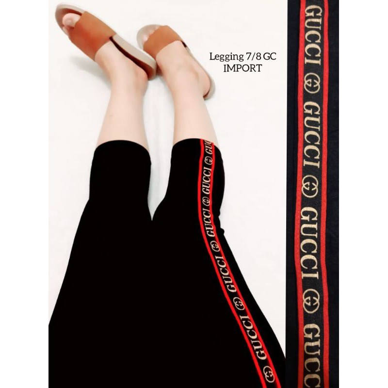 LEGGING WANITA IMPORT GUUCCI 7/8| LEGGING SPORT LEGGING FASHION LEGGING PREMIUM
