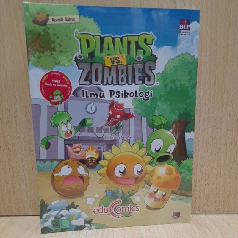 Komik Sains. Plants vs Zombies.Ilmu Psikologi.