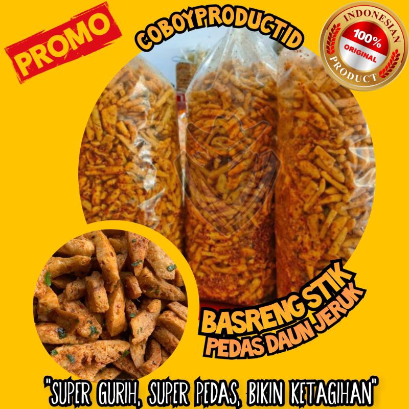 

2 KG | BASRENG STIK REMPAH PEDAS DAUN JERUK BALAN VIRAL
