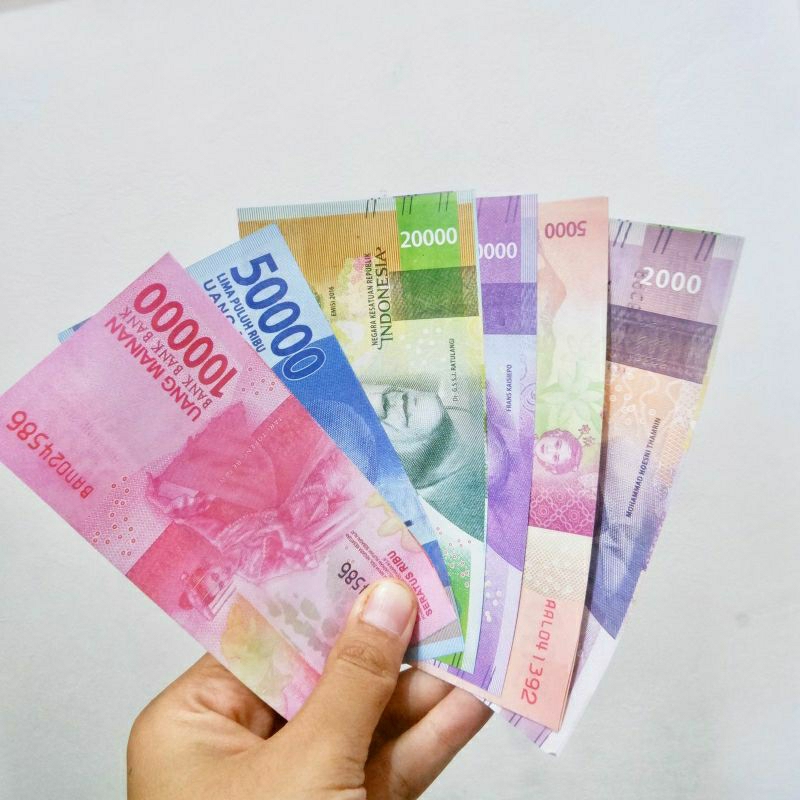 Uang mainan untuk accesories mahar - bahan mahar scrapbook - bahan craft - uang replika