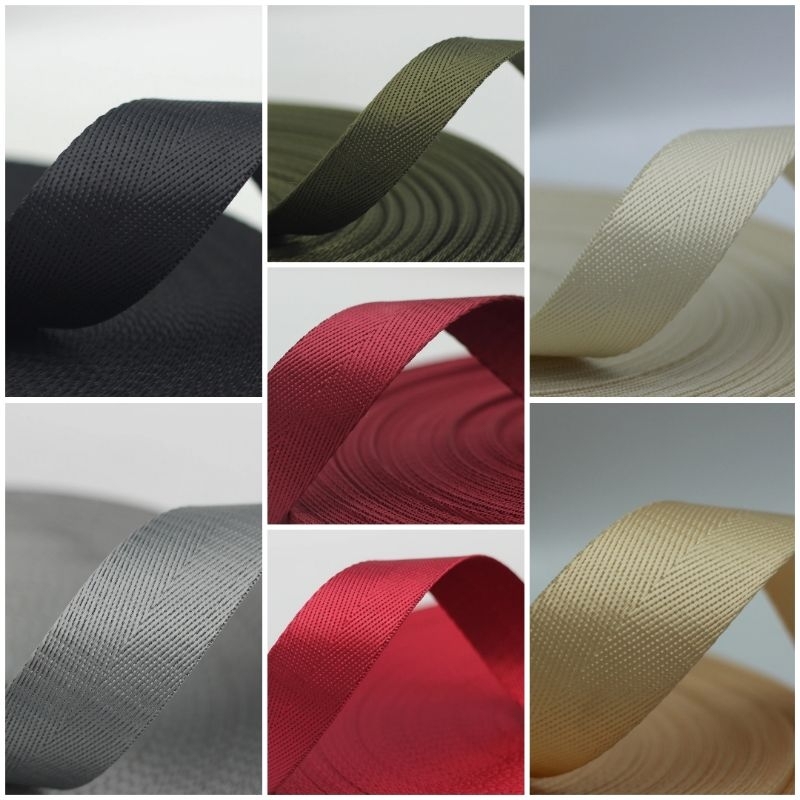 Webbing Nylon 20mm/2cm Tali Tas Nylon ecer