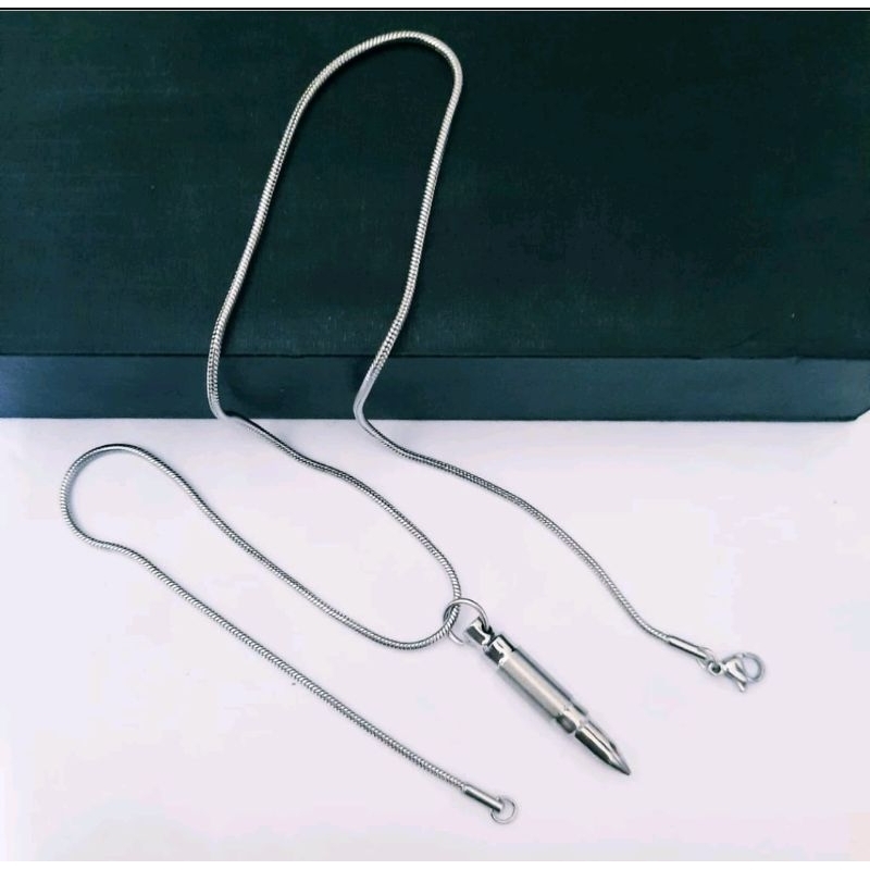 KALUNG PELURU, KALUNG TITANIUM LIONTIN PELURU, KALUNG GANDOL PELURU