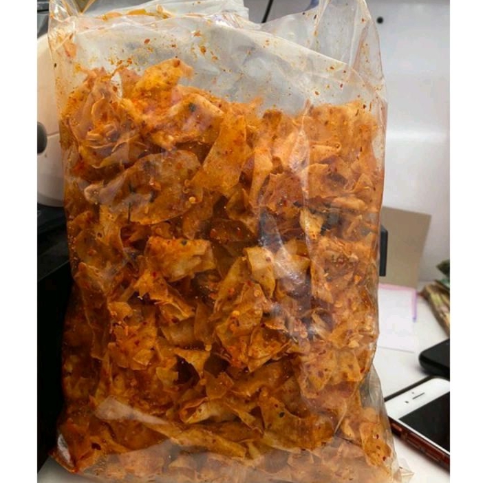 

[ 250gr ] KERIPIK BREKELE //KERIPIK SINGKONG PEDAS //KERIPIK VIRAL BREKELE