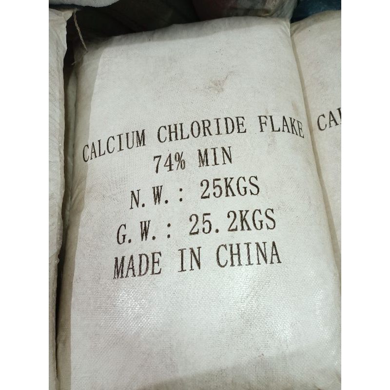 

CALSIUM KHLORIDE FLAKE/CACL2 @25KG