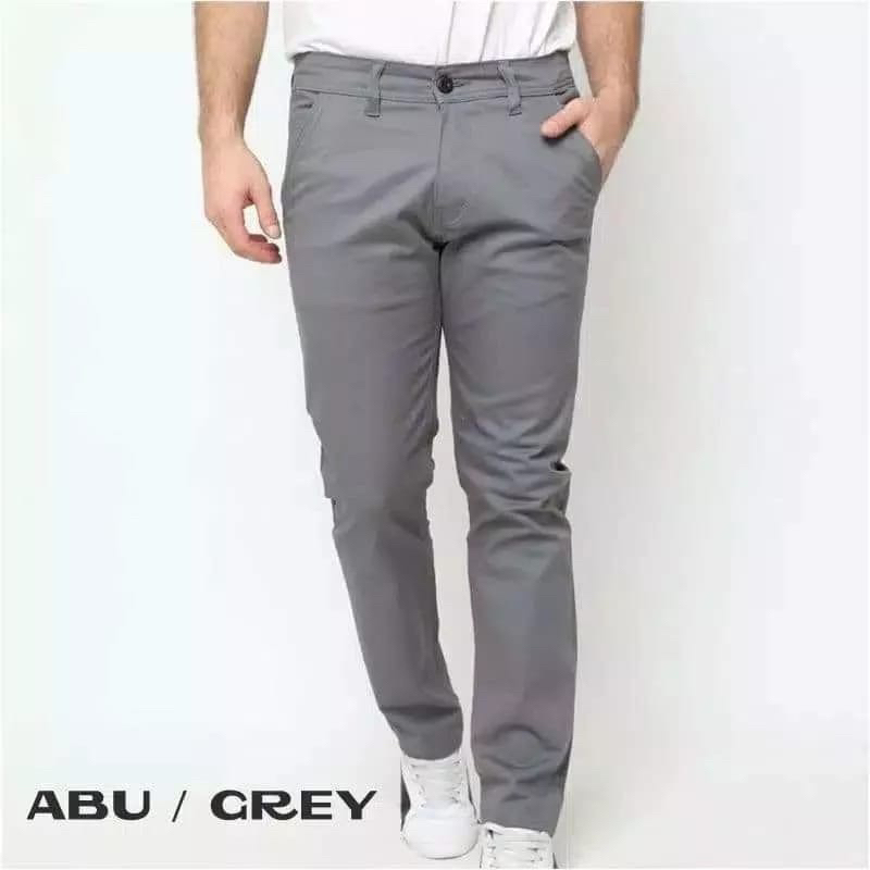 Celana Chino Panjang Premium Cotton strect Slimfit Bahan Teball