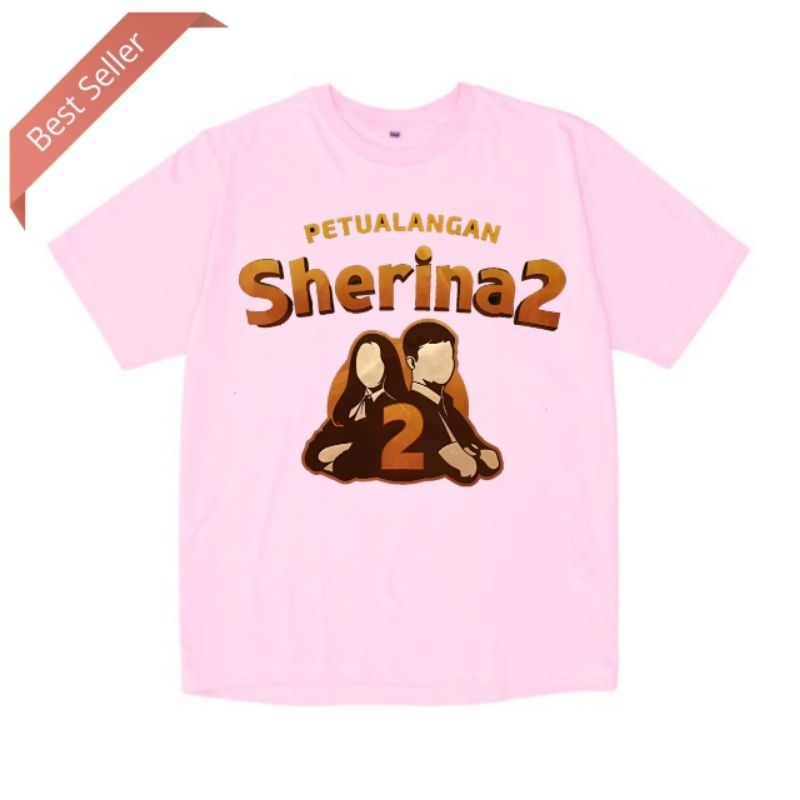 Baju kaos anak petualangan sherina 2free nama