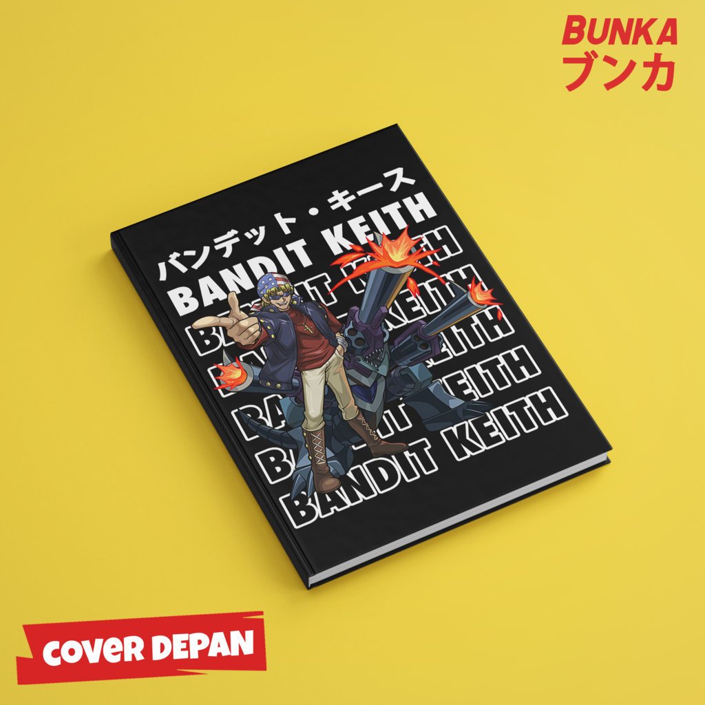 

Note Book Aesthetic Anime Yugioh Bandit Keith Design Hardcover A5 Buku Tulis Catatan Notes Agenda Planner Jurnal vintage buku catatan story book kado anniversary valentine cowok cewek murah