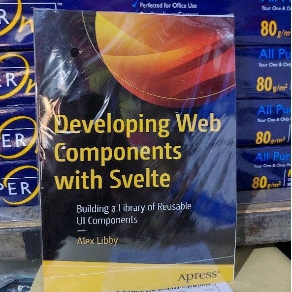 Buku Developing Web Components with Svelte