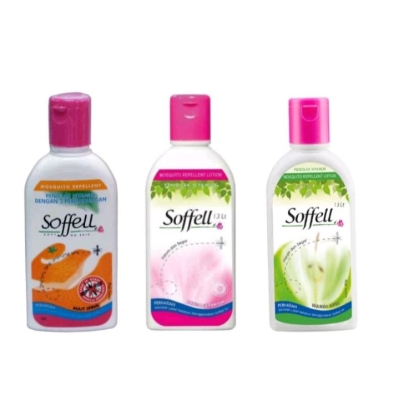 Soffell Lotion Anti Nyamuk Botol 60g