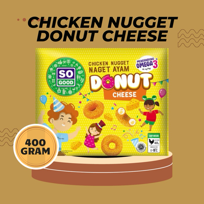 

So Good - Chicken Nugget Donut Chesee 400Gr